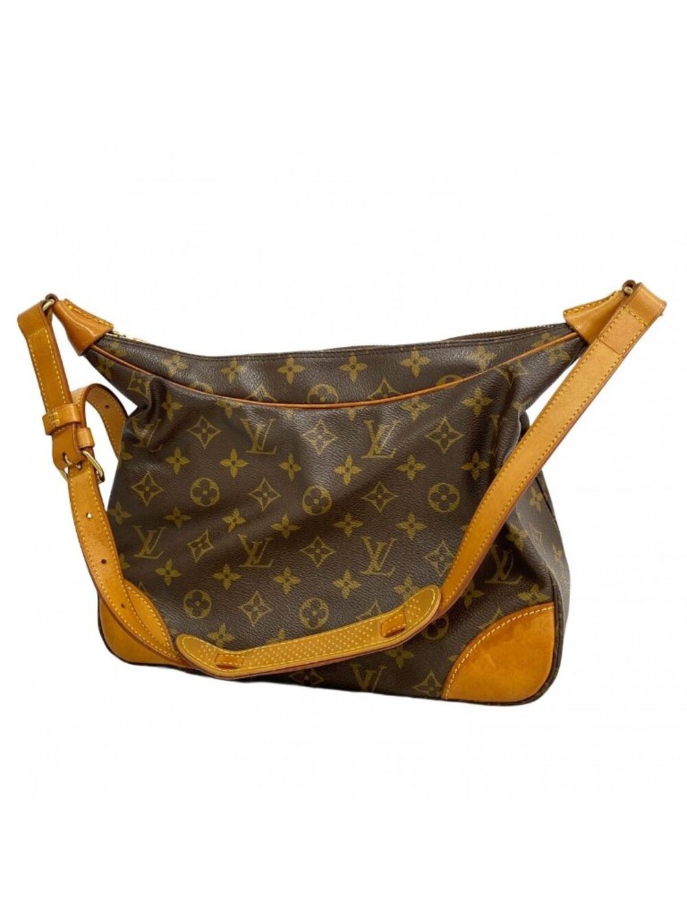 Louis Vuitton Shoulder Bag Monogram Boulogne 30 Brown